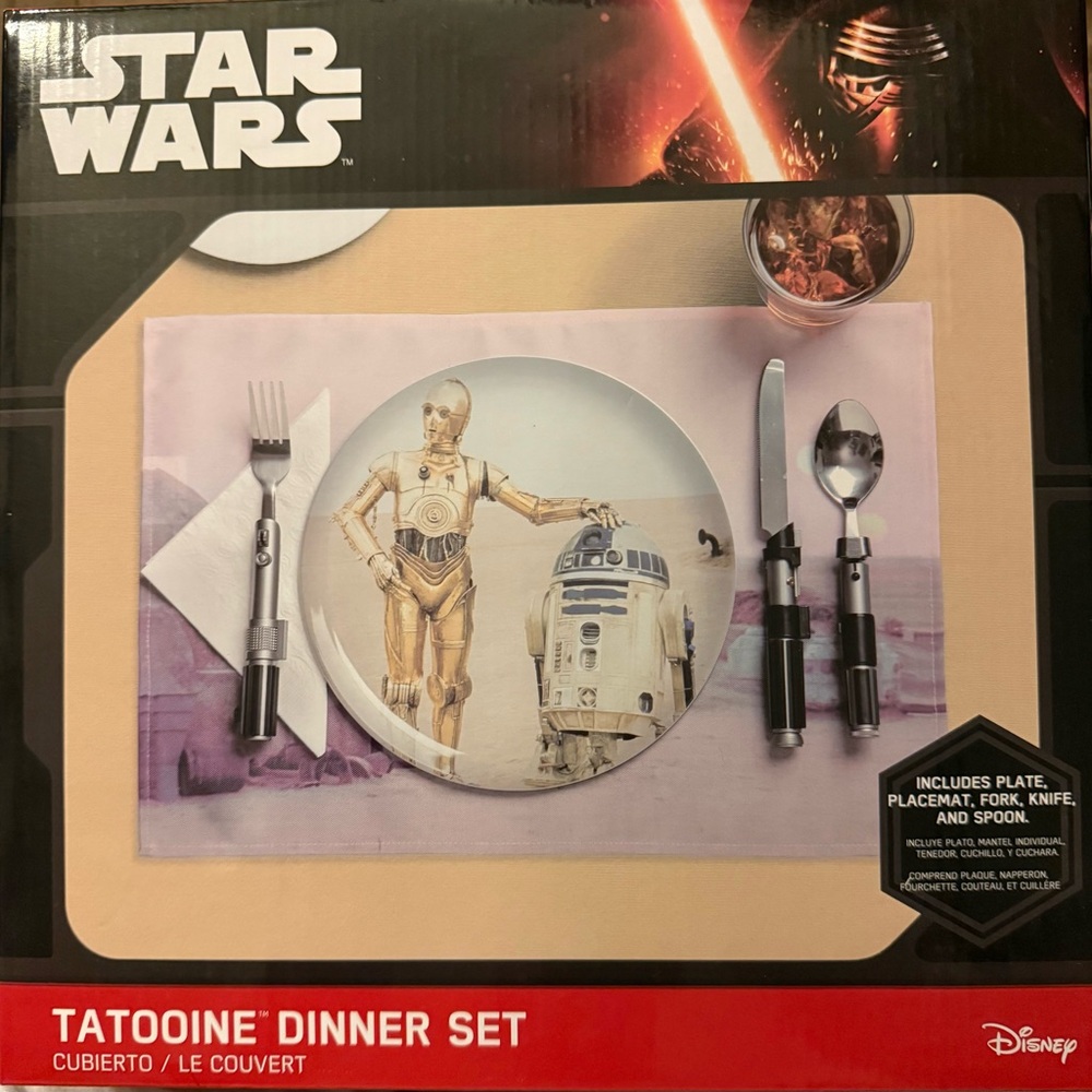 Star Wars (Disney) 2016 ThinkGeek Tatooine Dinner Set NIB